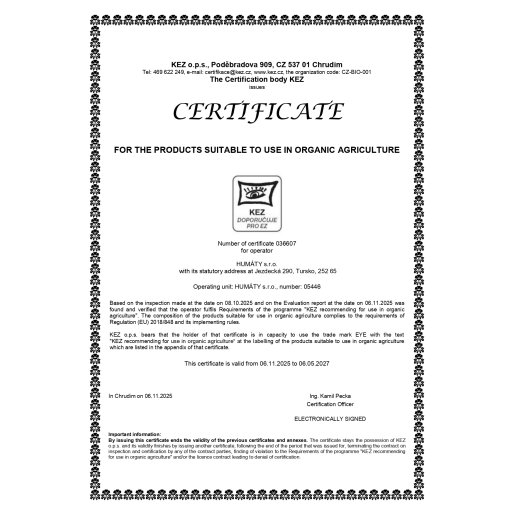 Slika Humastar tekuće organsko gnojivo 10 L